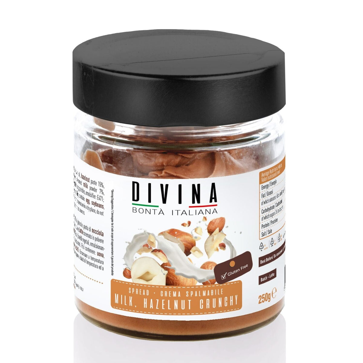 Rue Flambee Crunchy Hazelnut Spread 250g