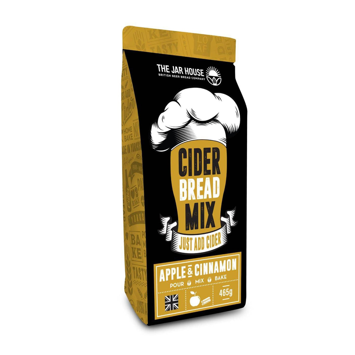 The Jar House Cider Apple and Cinnamon Bread Mix 465g