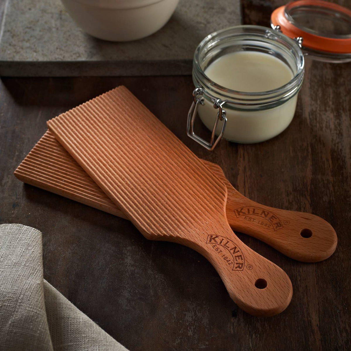 Kilner Beech Wood Butter Paddle