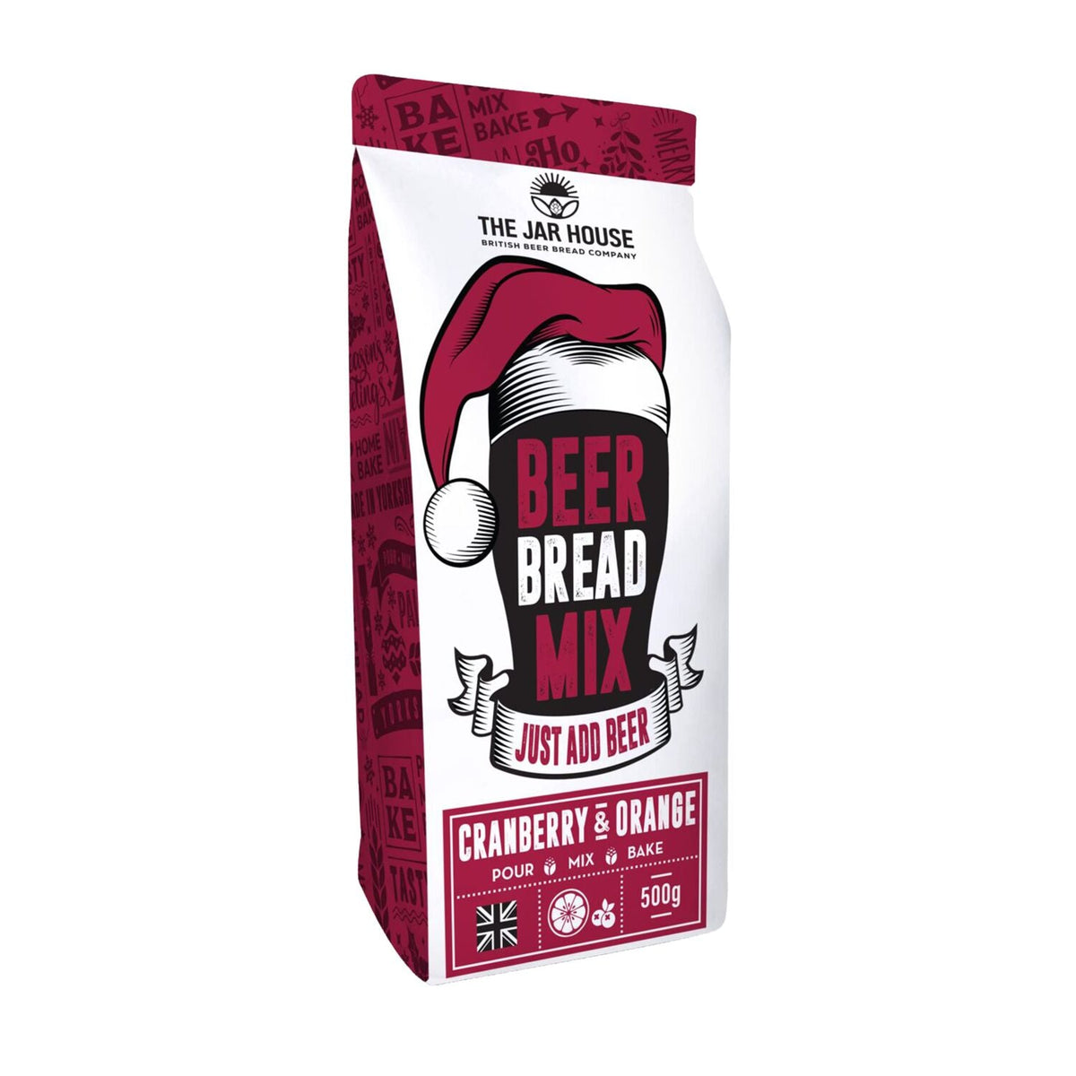 The Jar House Cranberry and Orange Beer Bread Mix