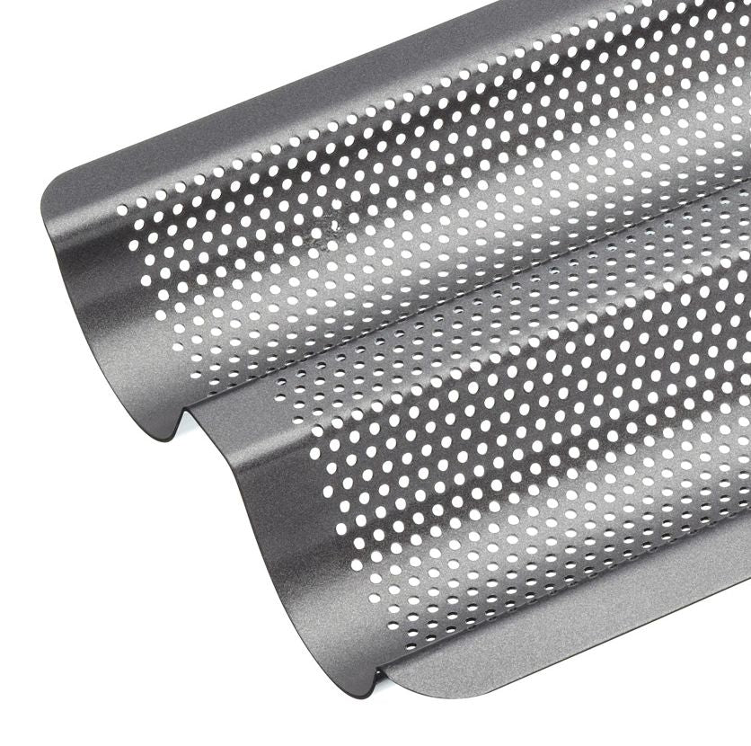 Masterclass Crusty Bake Baguette Tray