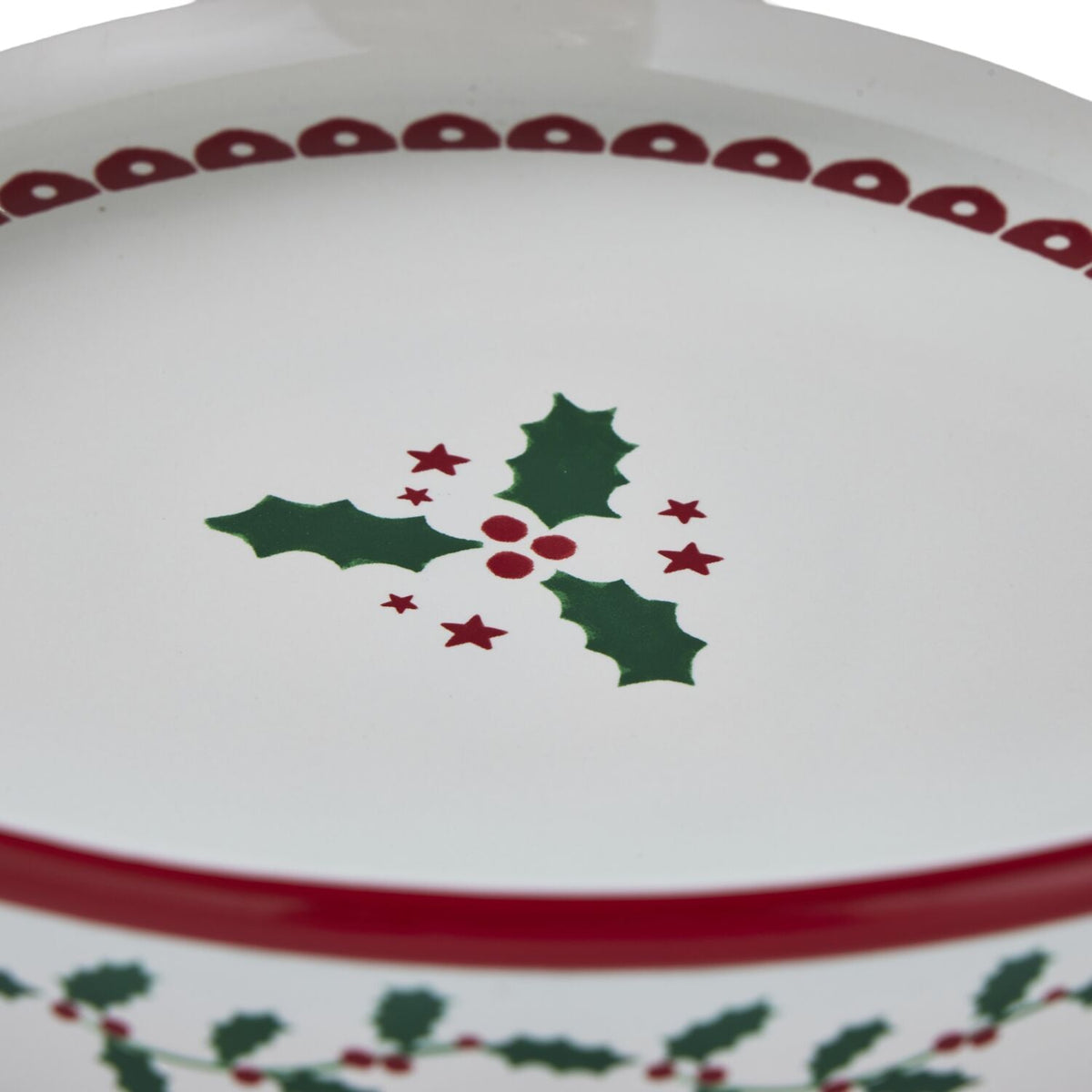 Lakeland Christmas Holly Round Pie Dish