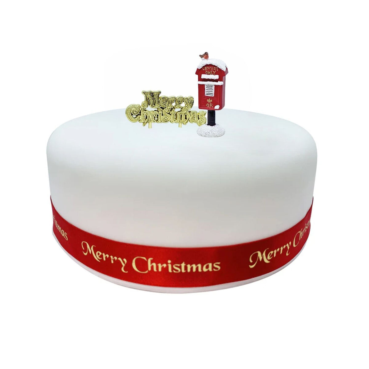 Christmas Letterbox Cake Topper