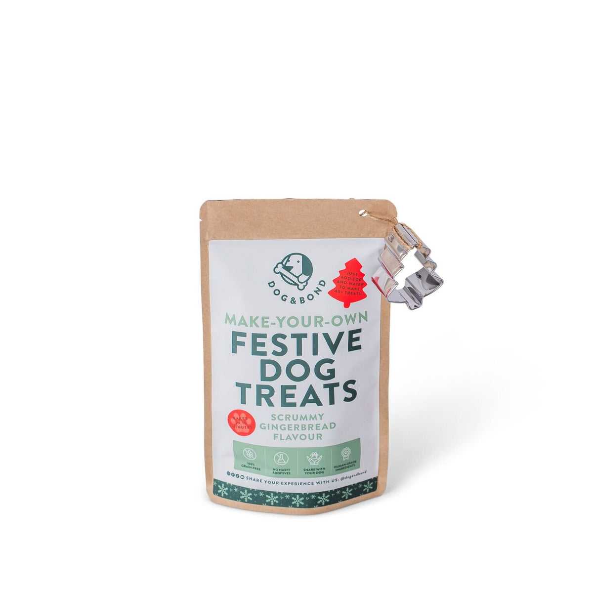 Dog & Bond Gingerbread Treat Mix - 150g