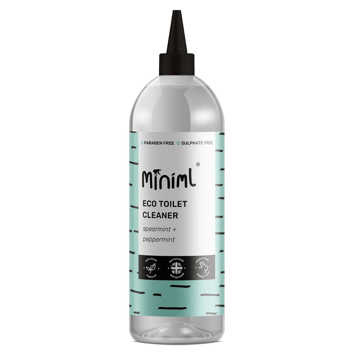 Miniml Eco Toilet Cleaner - Spearmint and Peppermint, 1 Litre
