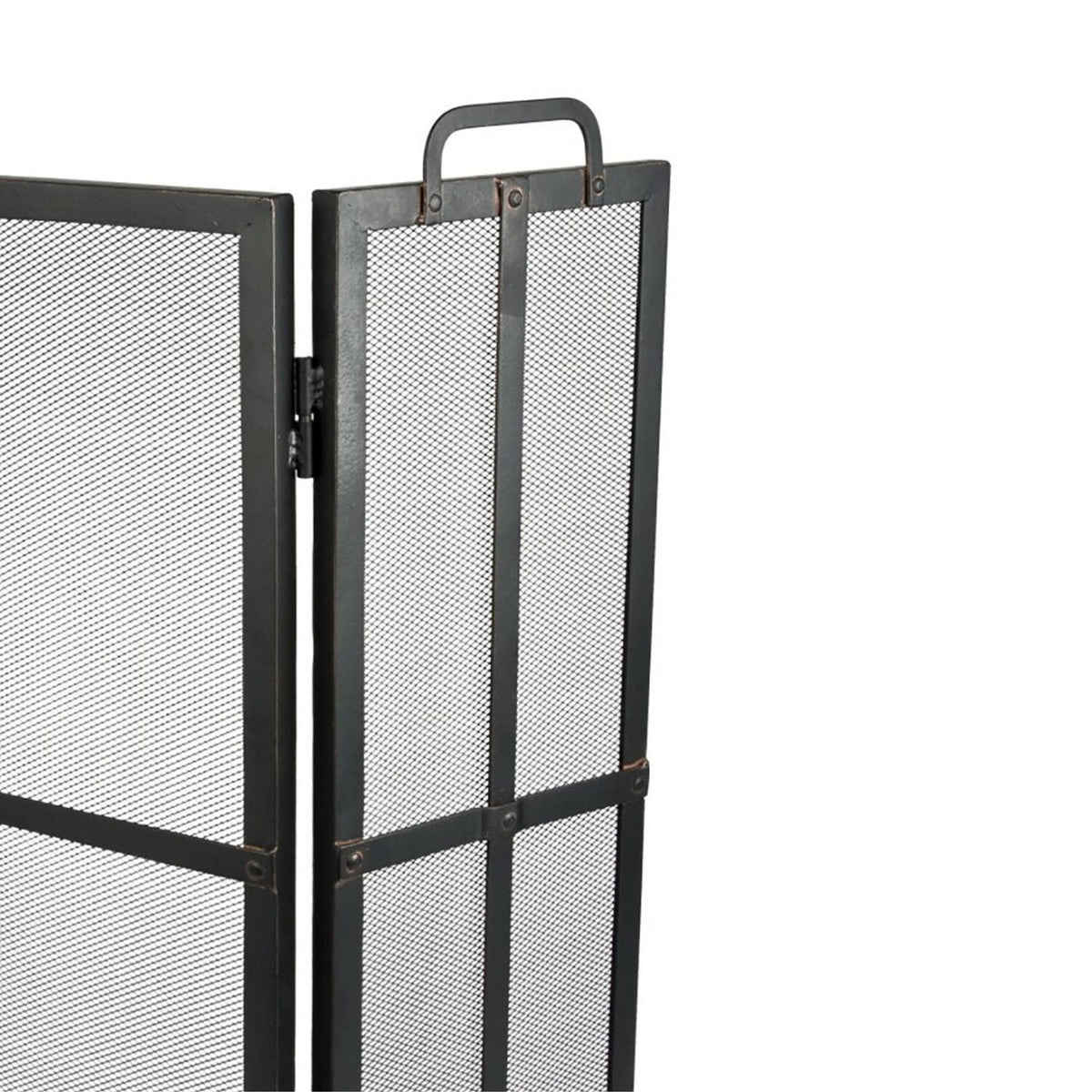Iron Fireside Screen Surround