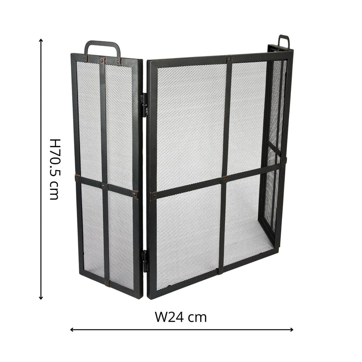 Iron Fireside Screen Surround