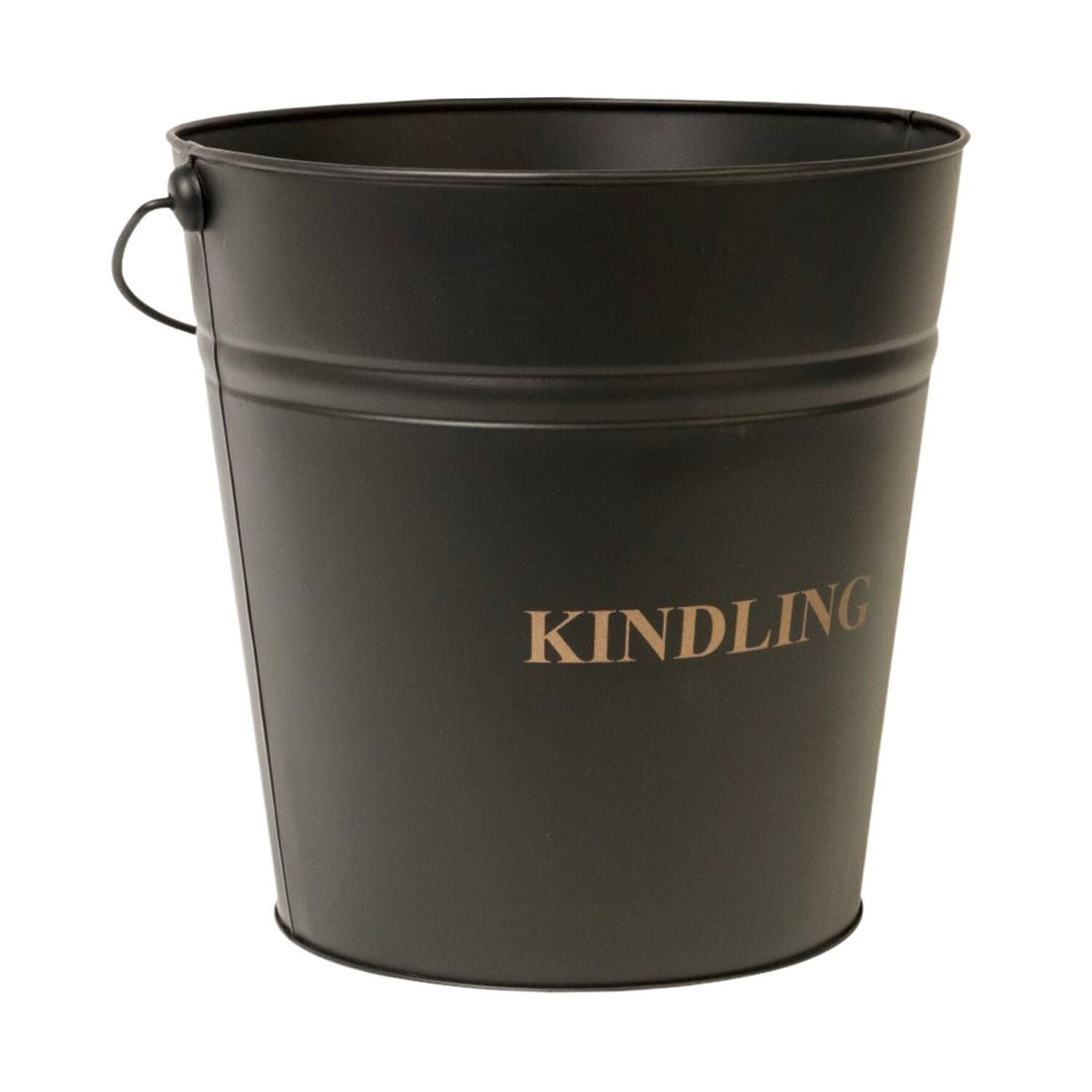 Black Kindling Bucket