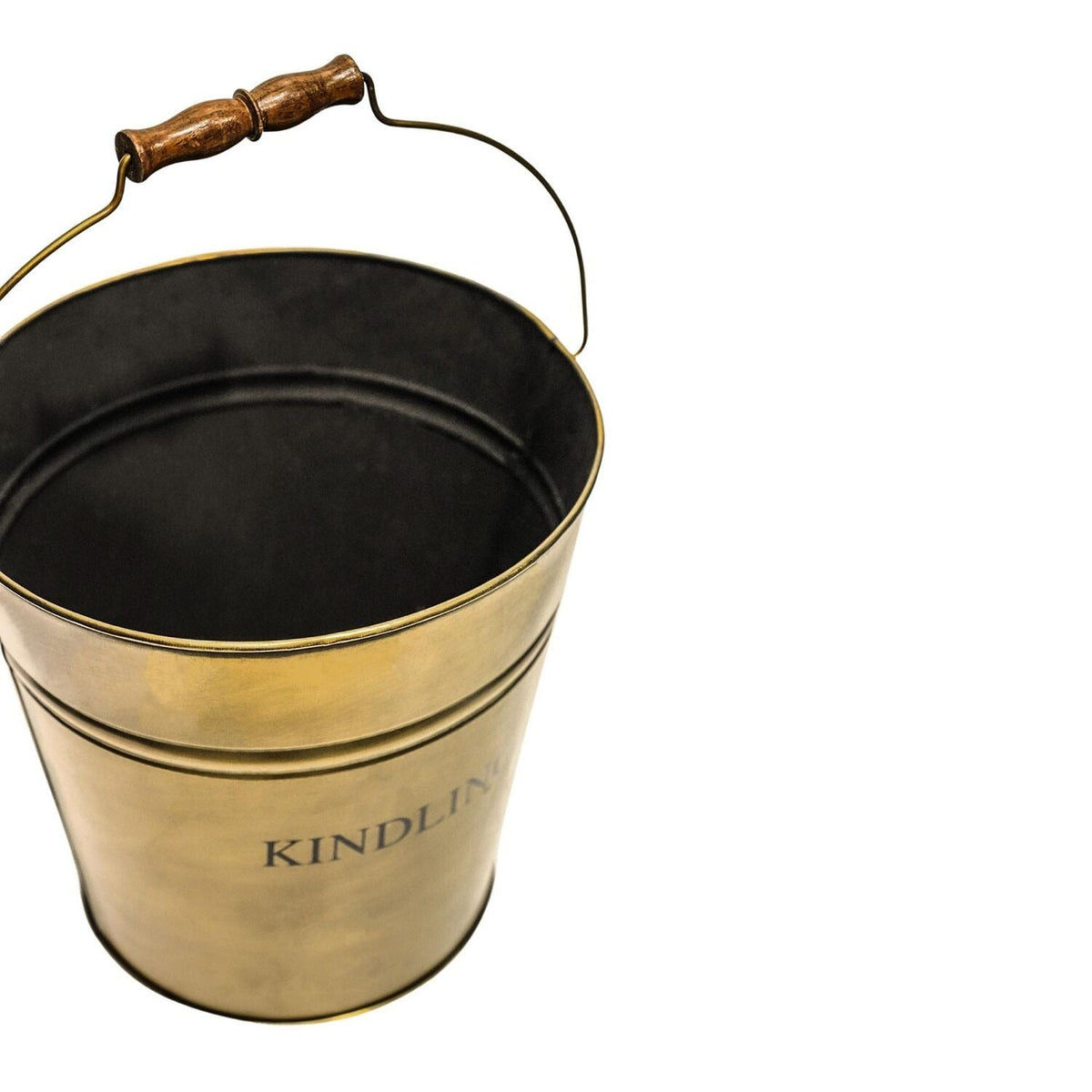 Brass Kindling Bucket