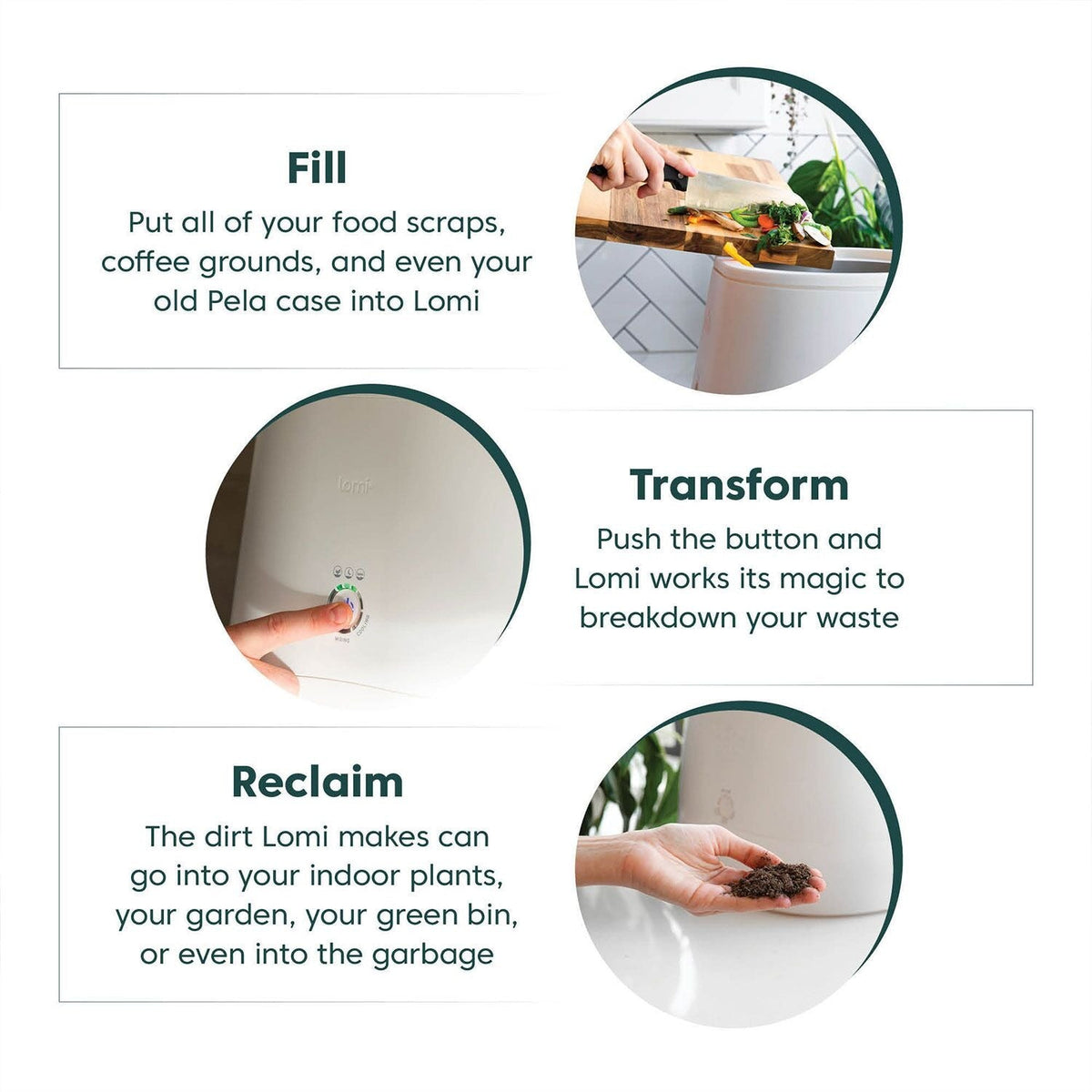 Lomi Classic Kitchen Composter