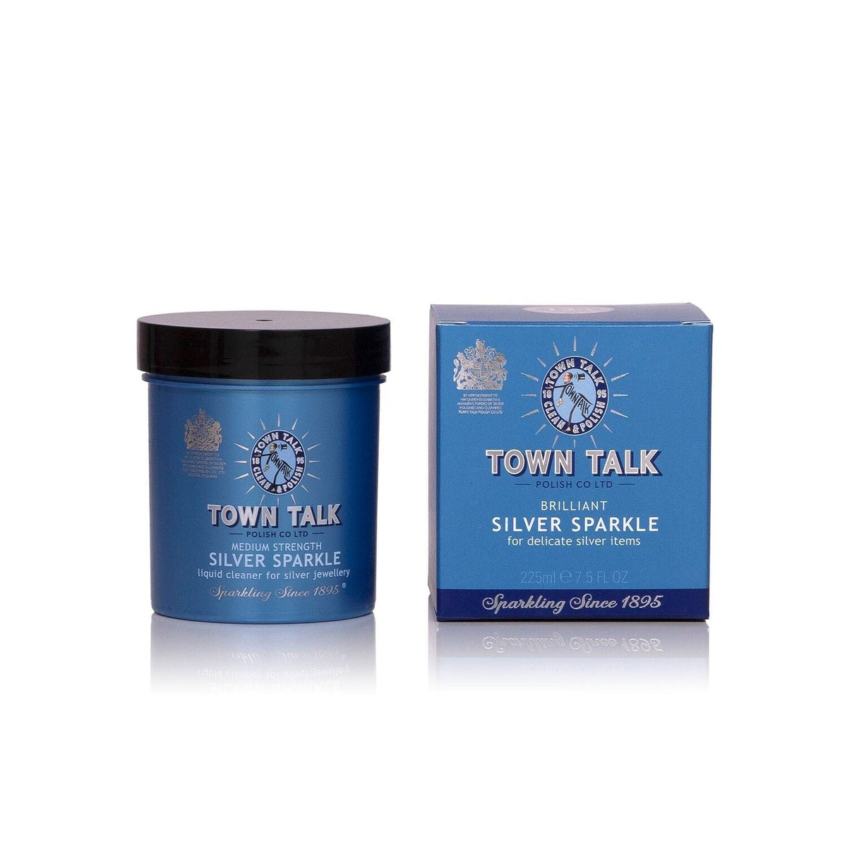 Town Talk Silver Sparkle Jewellery Cleaner 225ml