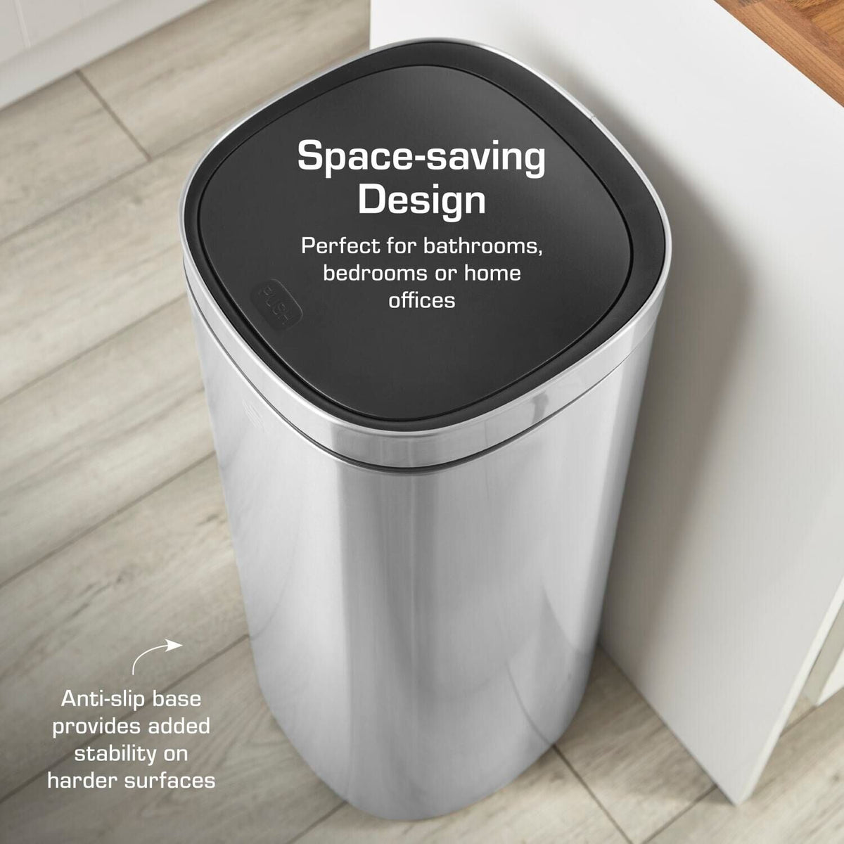 Swan 50L Touch Bin