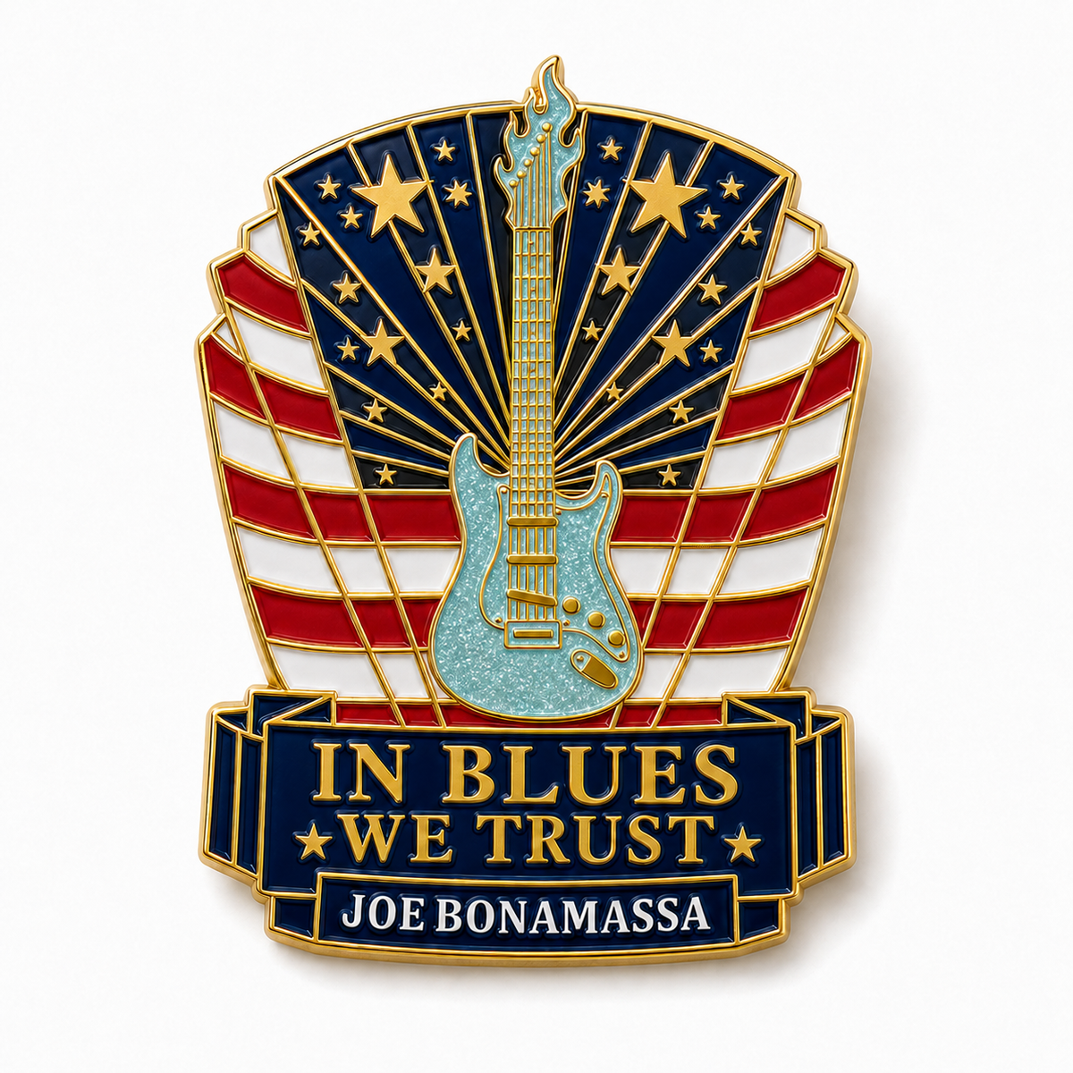 Statue of Liberty Guitar Pin