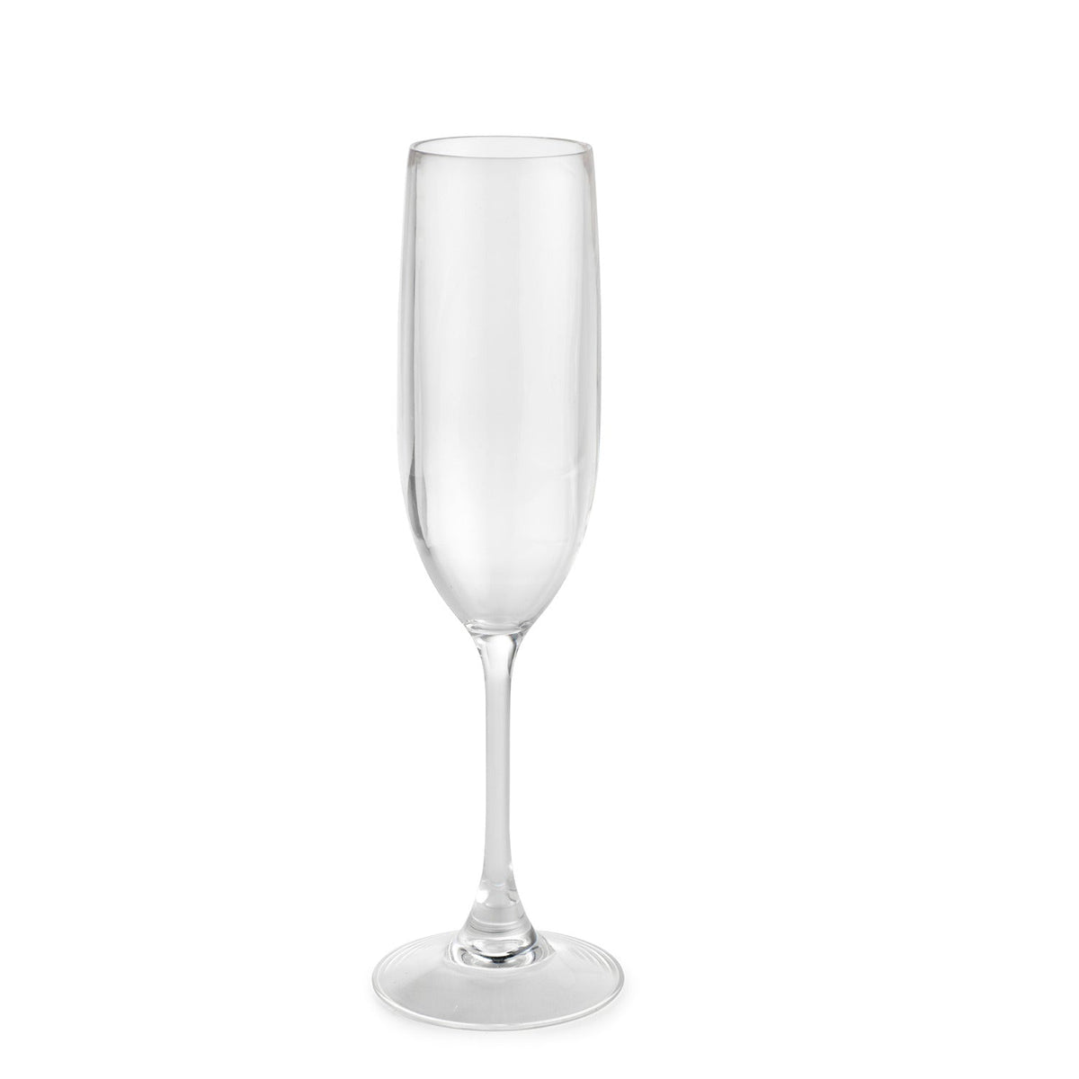 Party Proof Plastic Unbreakable Glassware - Champagne Flute Glass