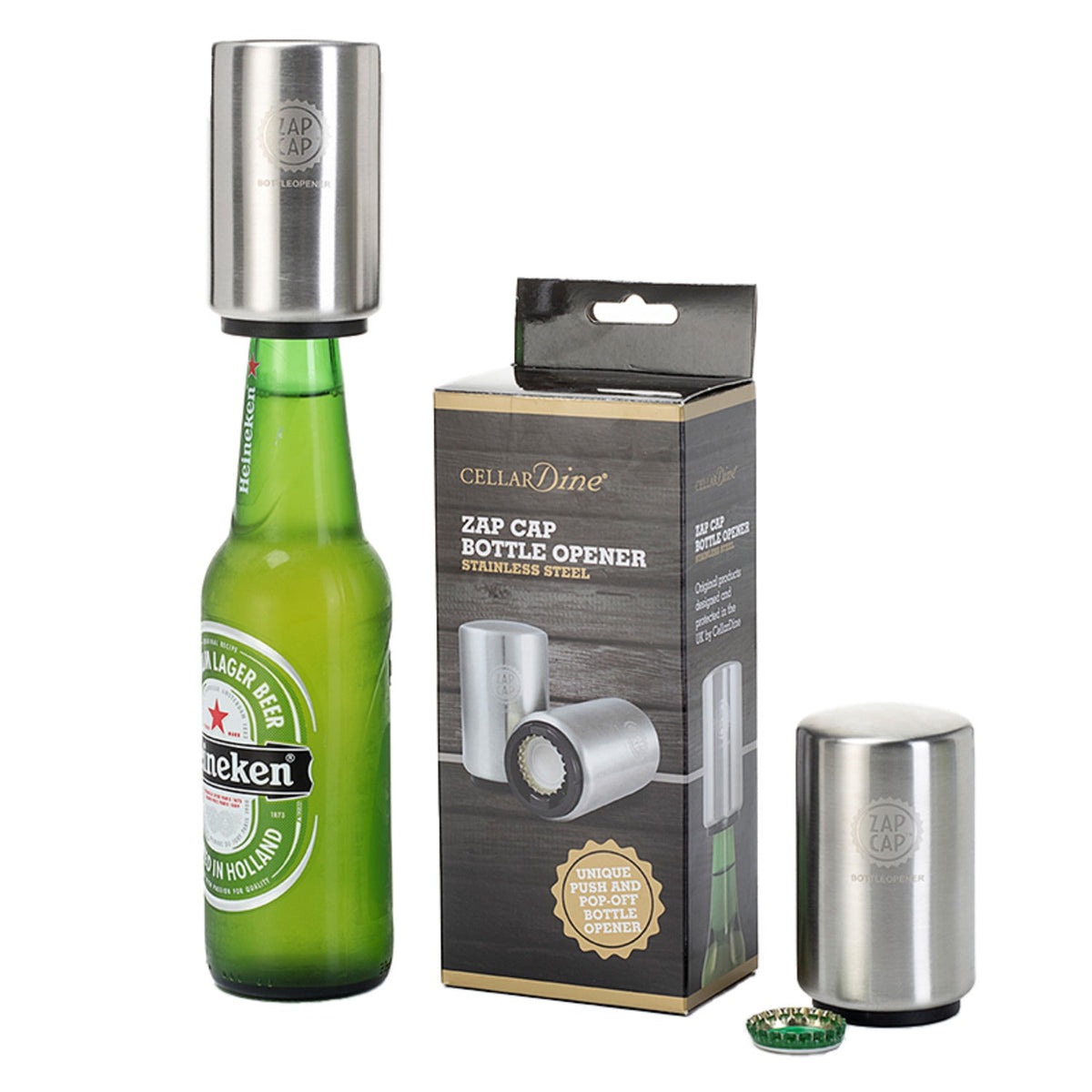 Zap Cap Beer Bottle Opener