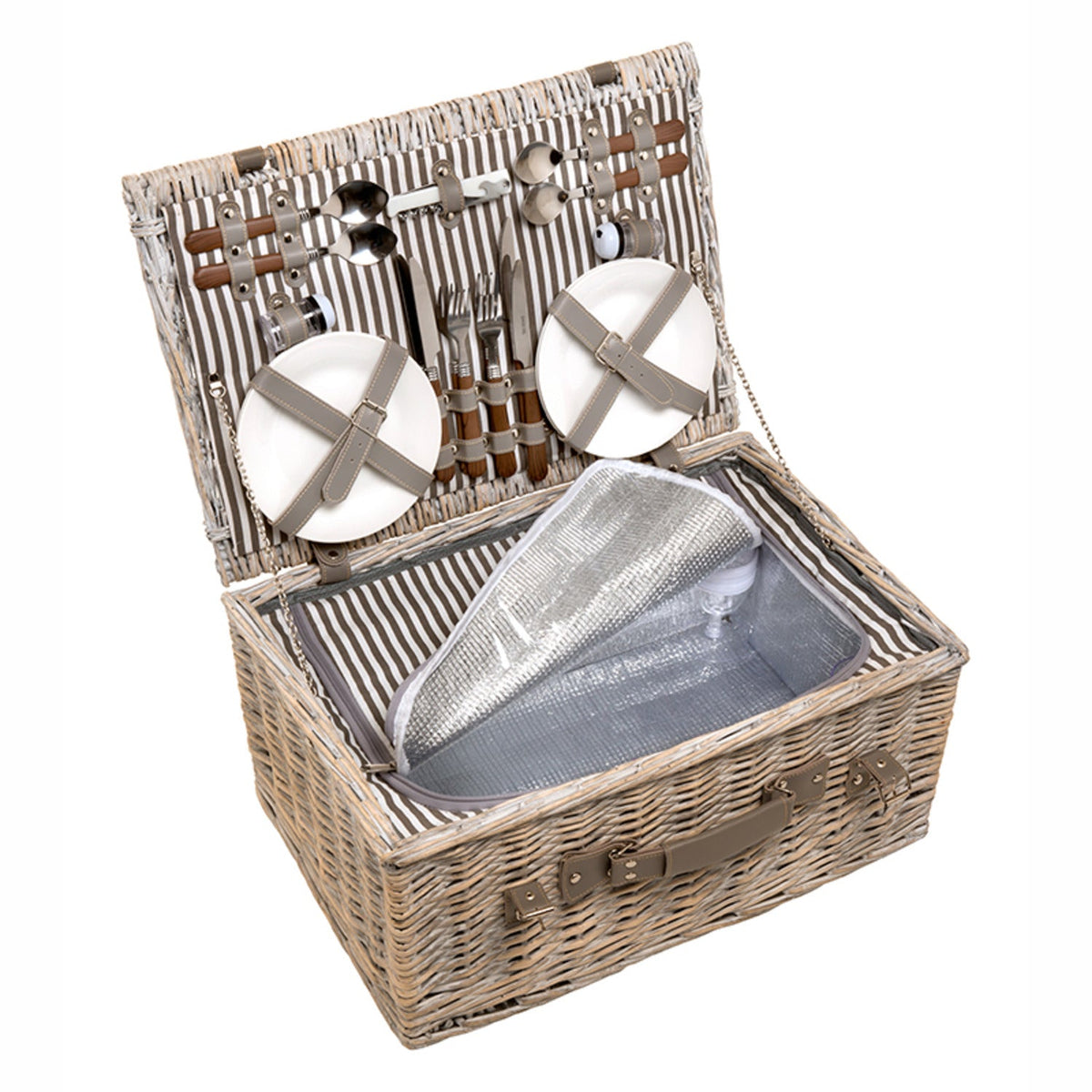 Traditional Picnic Hamper For Four