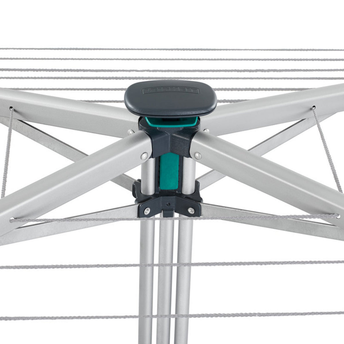Leifheit LinoPop-Up 140 Portable Rotary Airer with Protective Cover