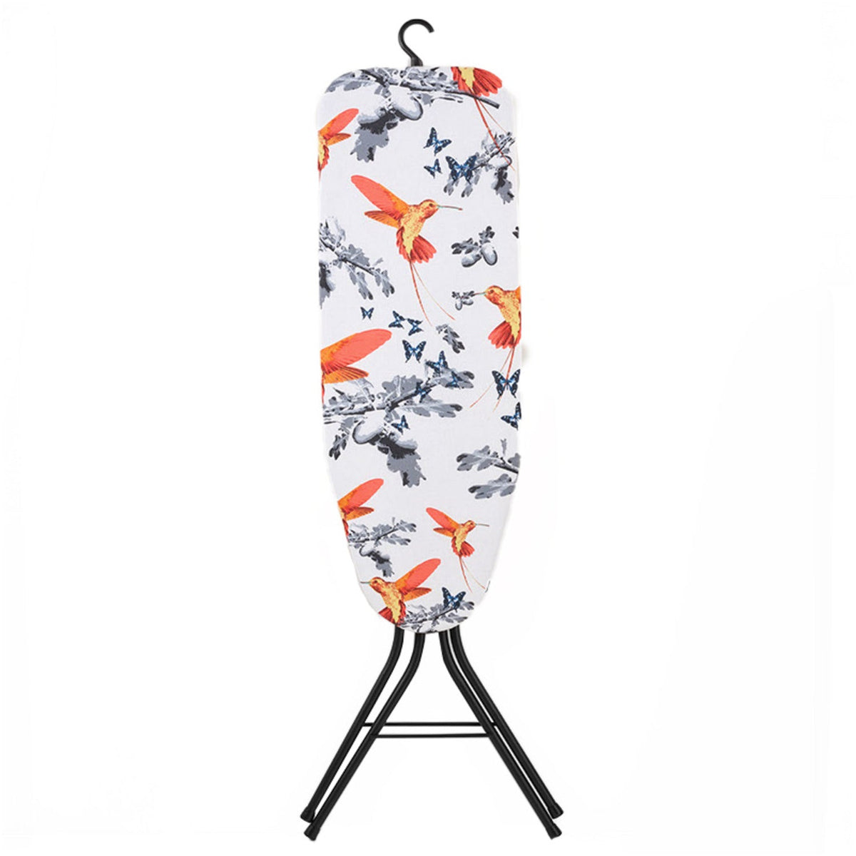 Easy-Store Mini Ironing Board with Hanger Hook – Black