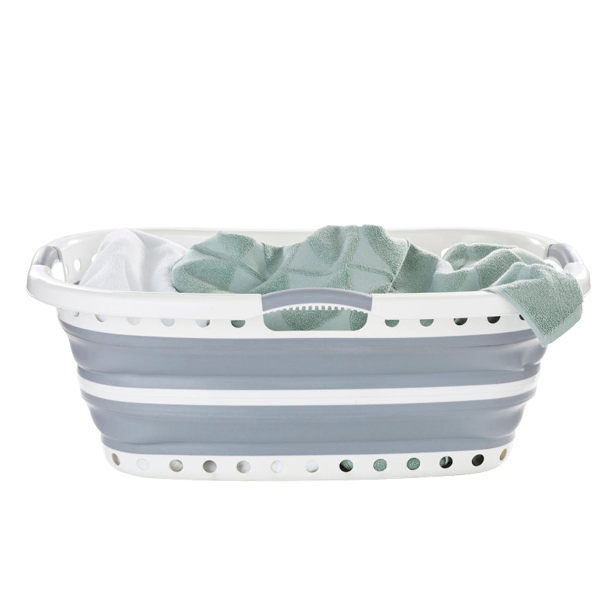 Lakeland Collapsible Hipster Laundry Basket 37L