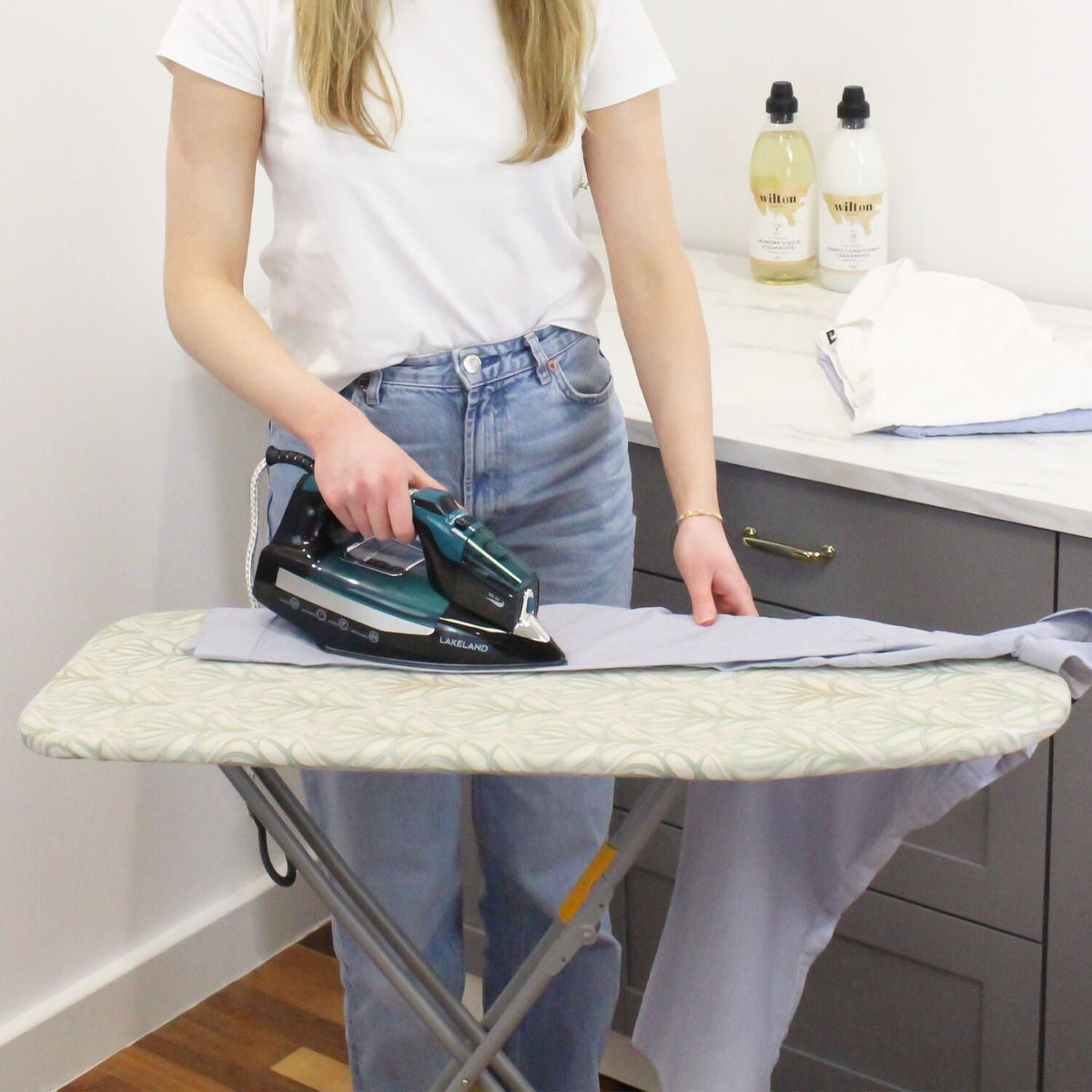 Easy-Store Mini Ironing Board with Hanger Hook