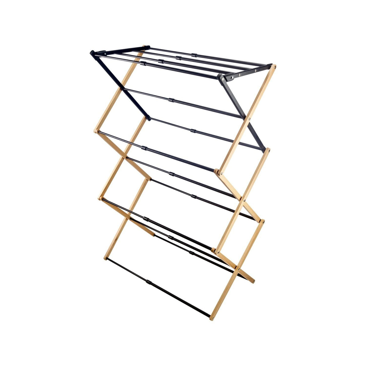 Lakeland Beechwood and Steel Extendable Concertina Airer
