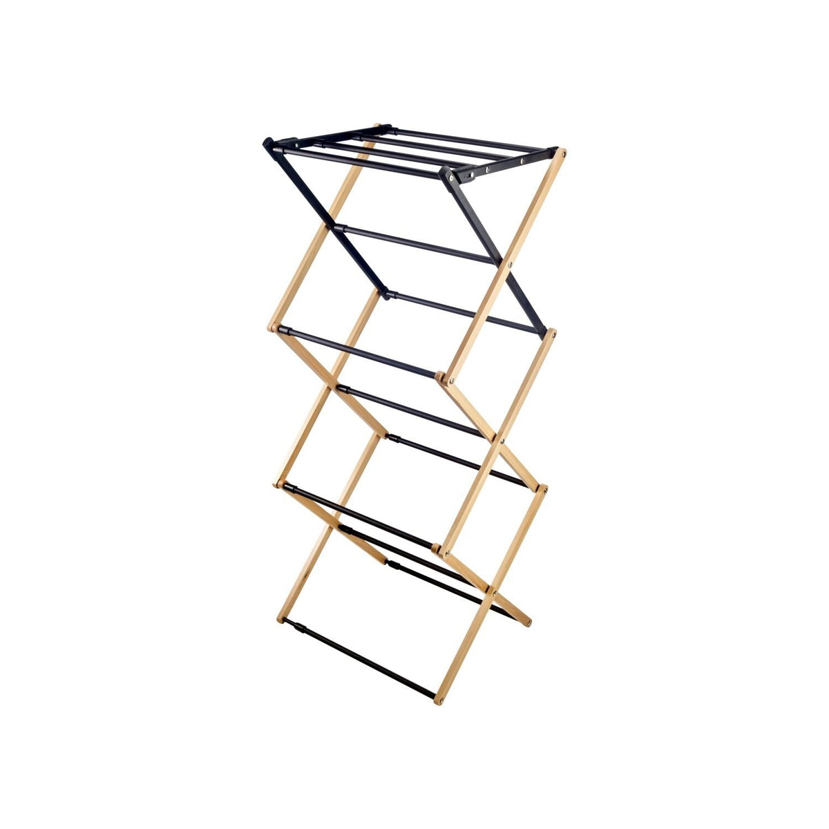 Lakeland Beechwood and Steel Extendable Concertina Airer
