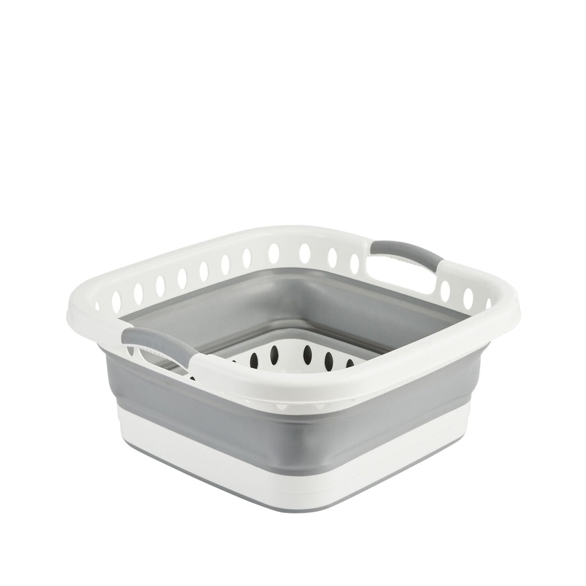 Lakeland Square Collapsible Laundry Basket 40L