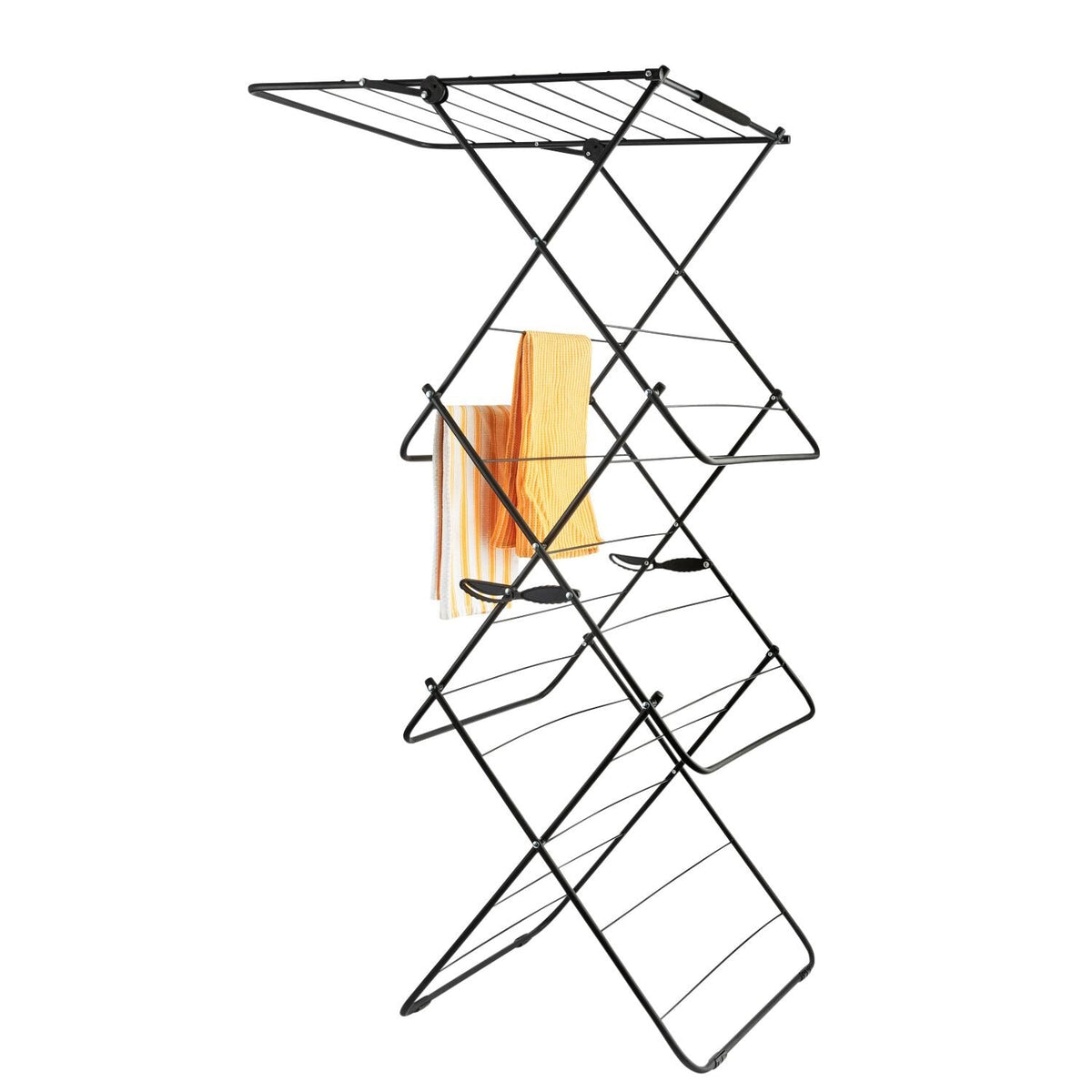 Lakeland Lift-up Airer with Shelf