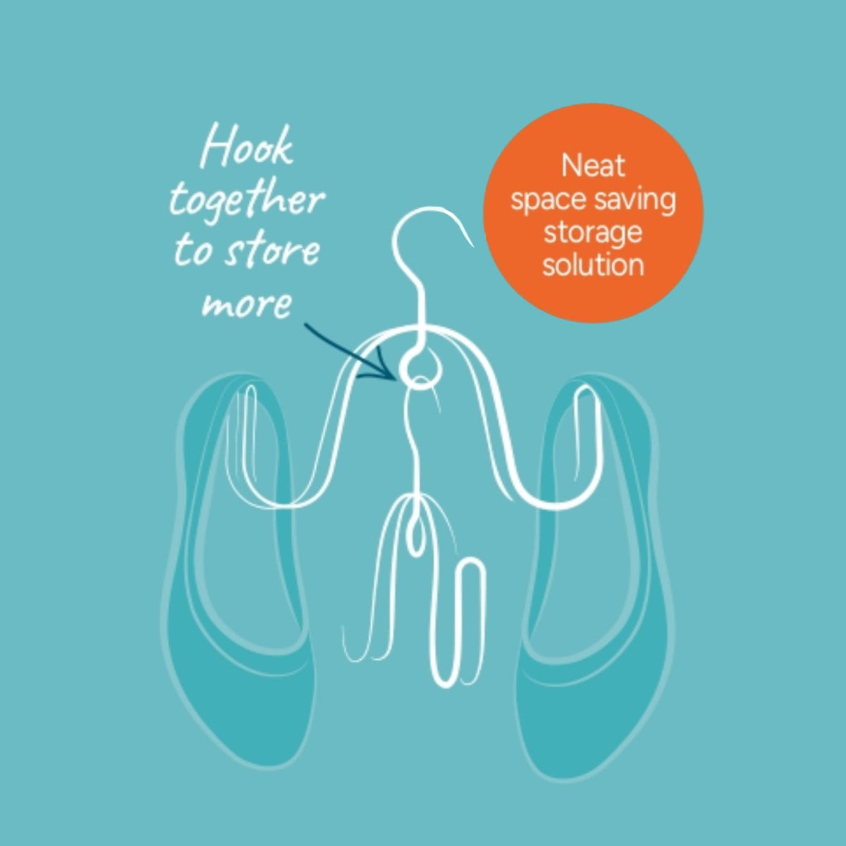 Lakeland Shoe Hangers – Set of 2