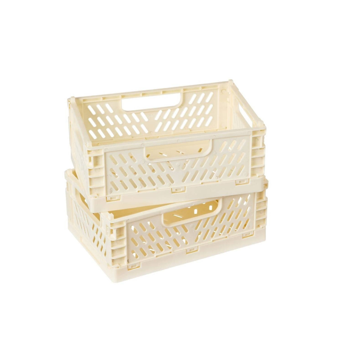 Lakeland Small Folding Storage Crates – Set of 2