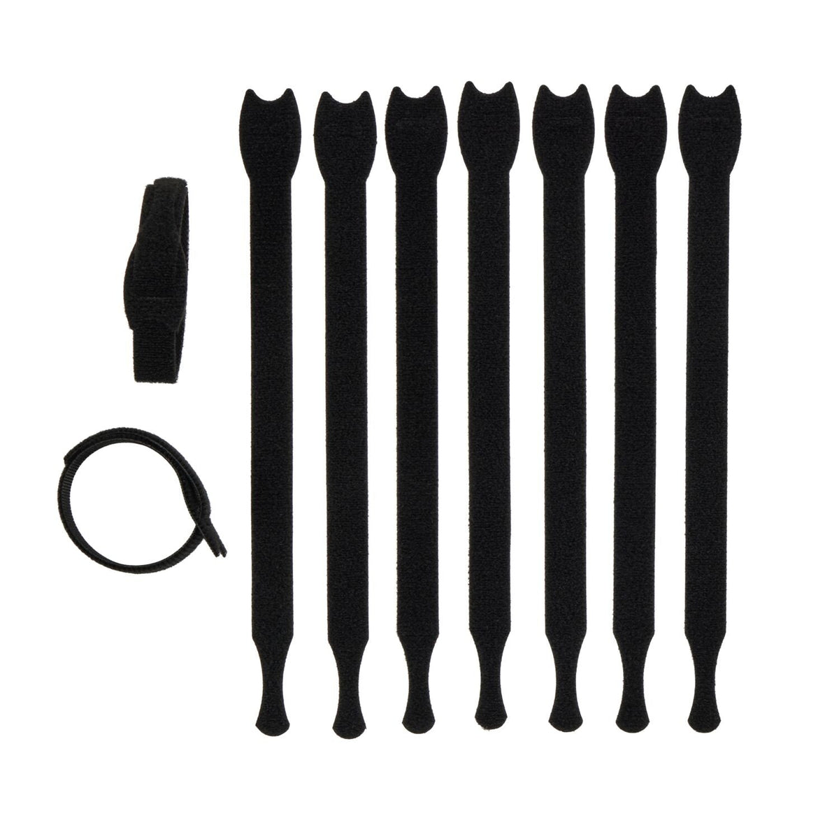 Lakeland Cable Hook and Loop Organisers – Pack of 15