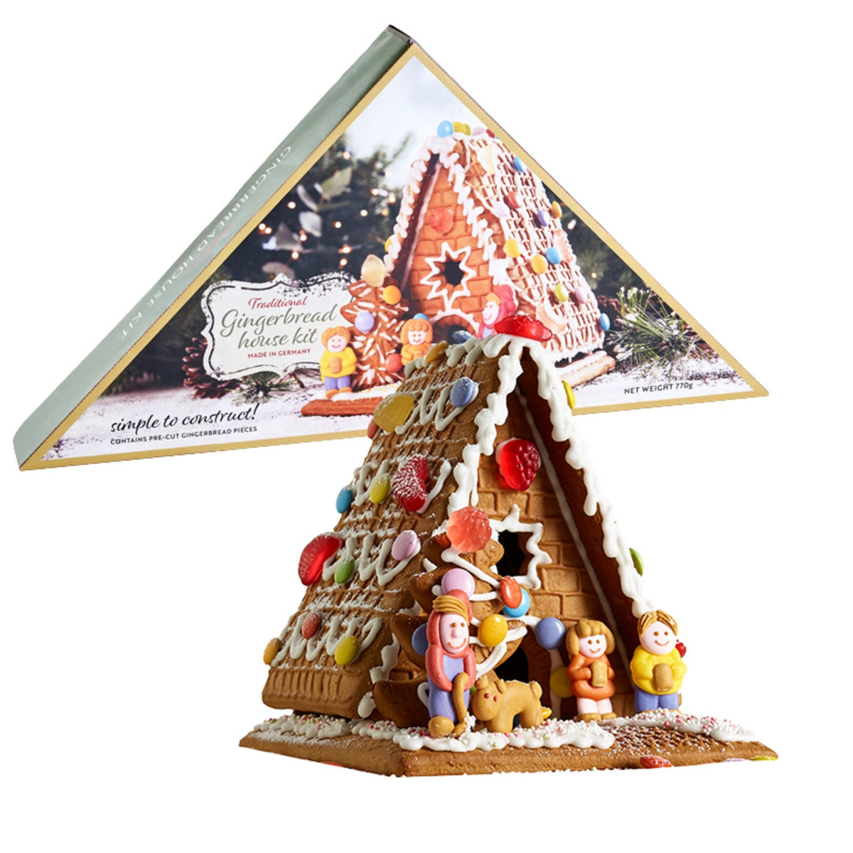 Traditional Gingerbread House Kit 750g
