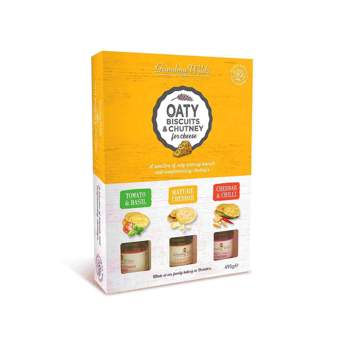 Grandma Wild's Biscuit & Chutney Gift Set