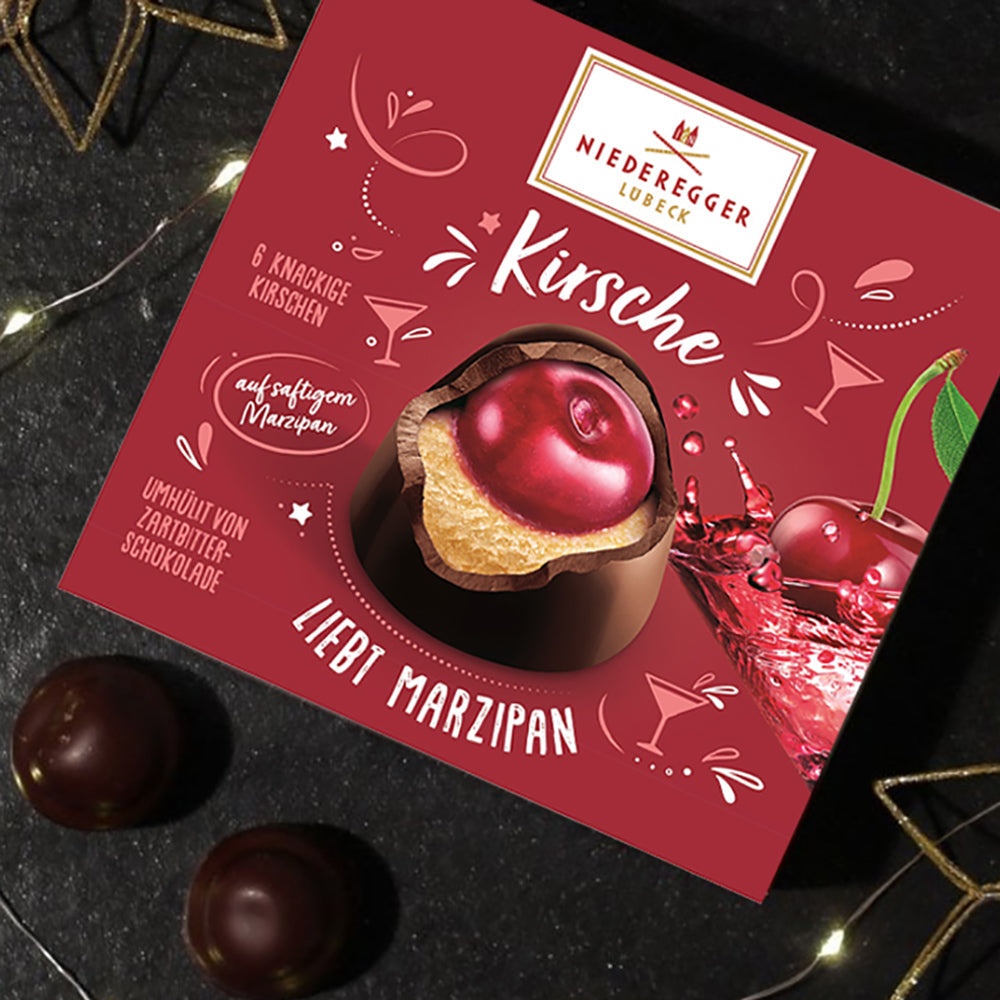 Niederegger Marzipan with Kirsch Cherry 108g