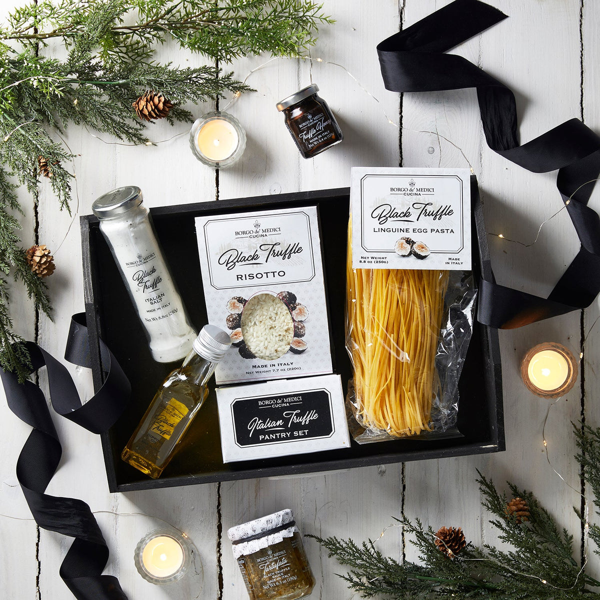 Borgo de' Medici Italian Black Truffle Dinner Gift Box