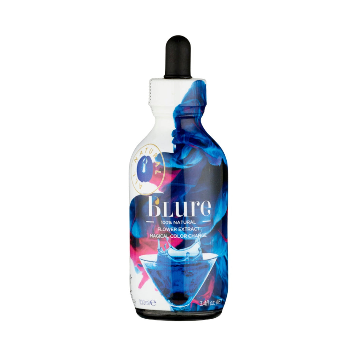 b’Lure Colour Change Butterfly Pea Flower Cocktail Concentrate 100ml