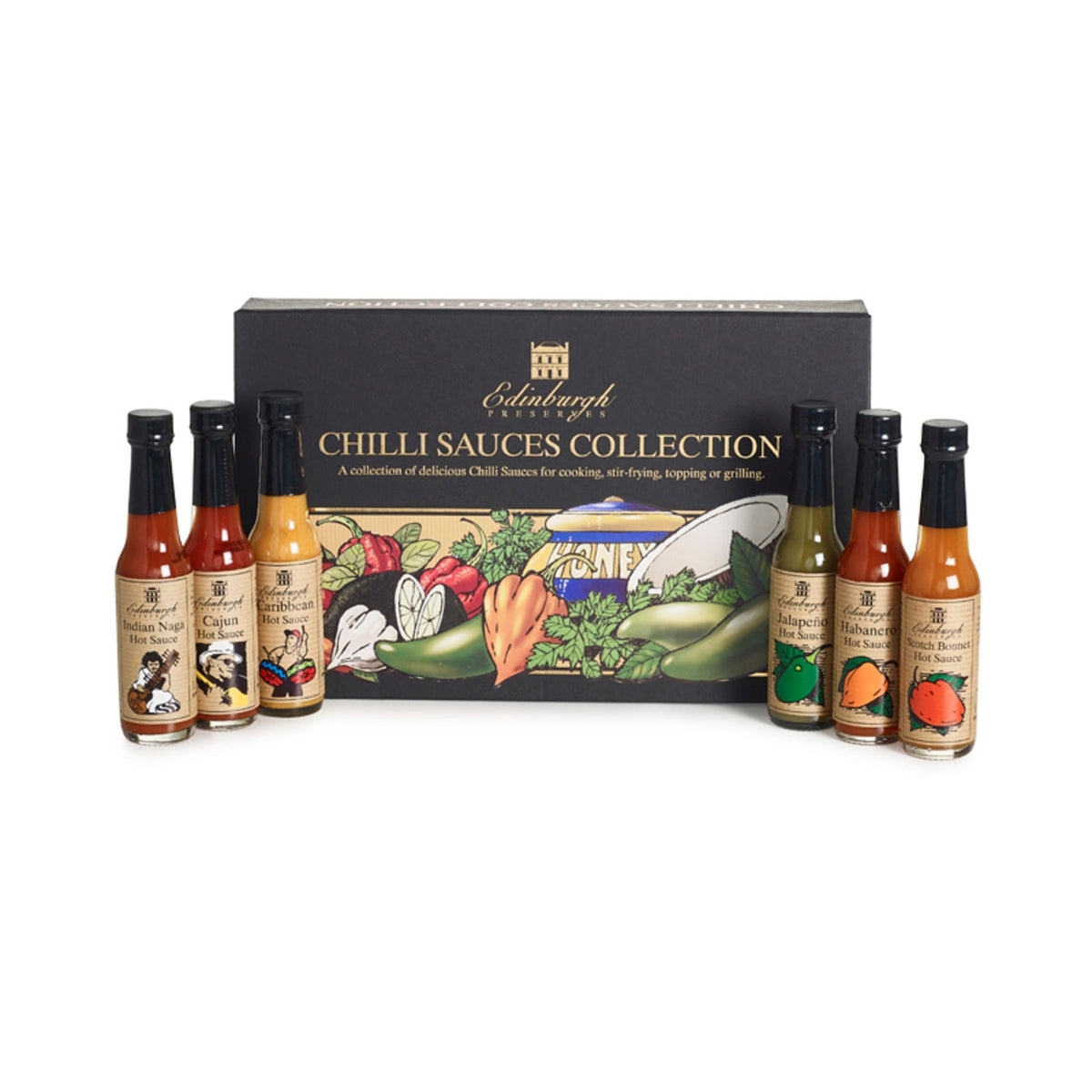 Edinburgh Preserves Chilli Sauces Collection Gift Set