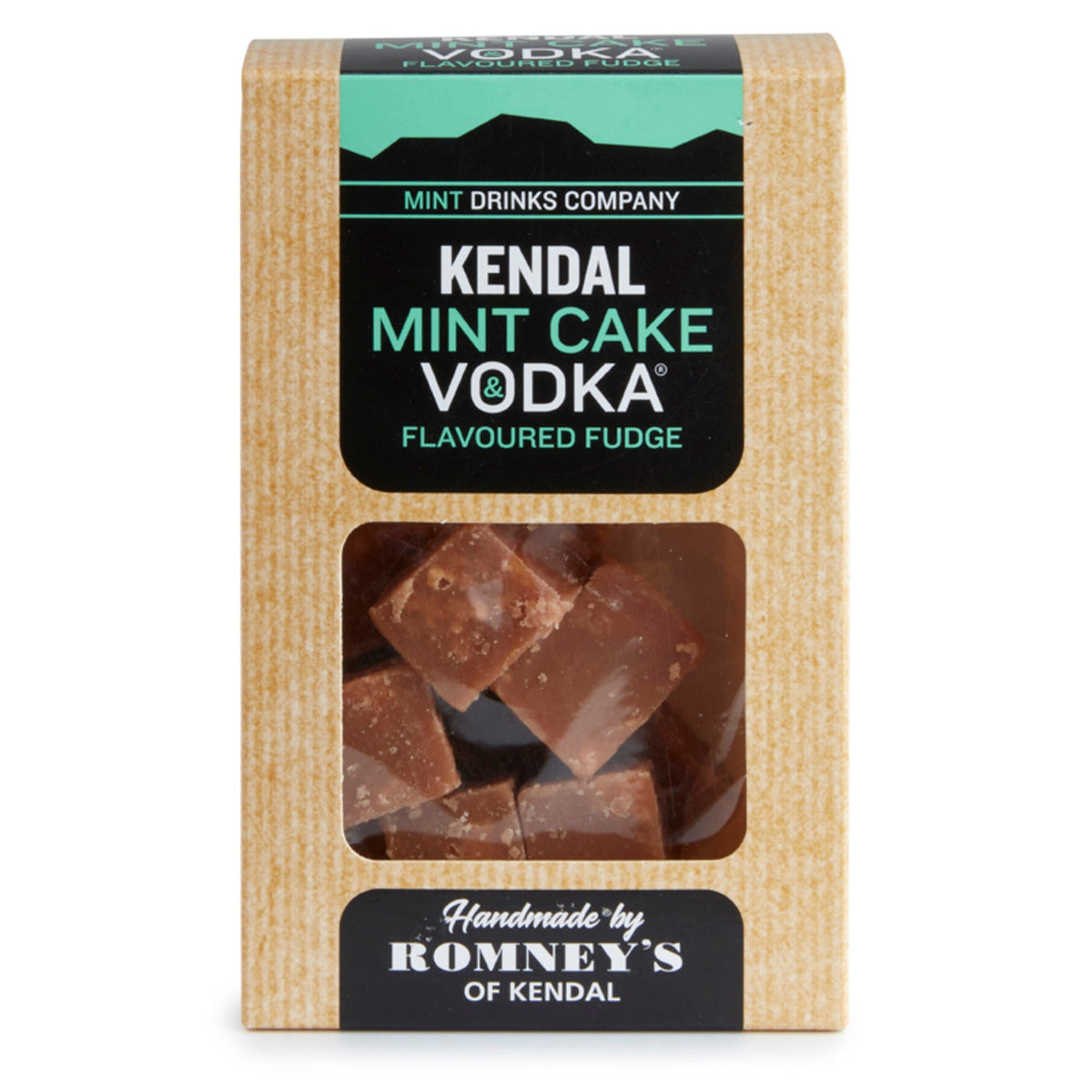 Kendal Mint Cake Vodka Flavoured Fudge 150g