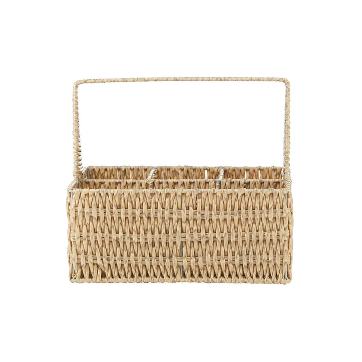 Rustic Woven Cutlery Caddy