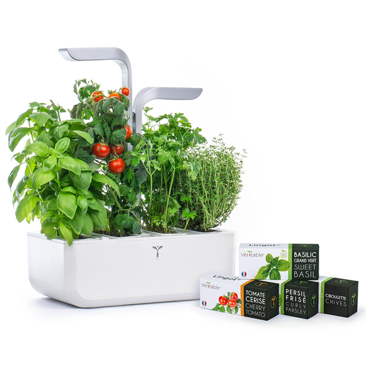 Veritable Smart Indoor Garden Kit – 4 Seed Varieties