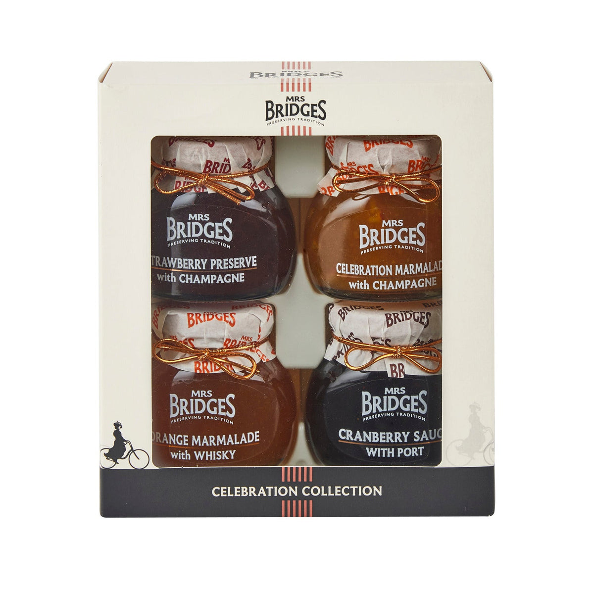 Mrs Bridges Celebration Gift Set 4 x 113g