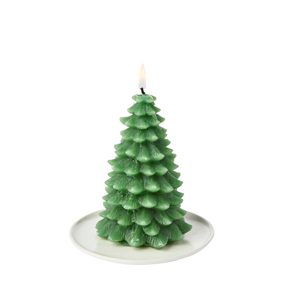 Small Christmas Tree Candle 13cm