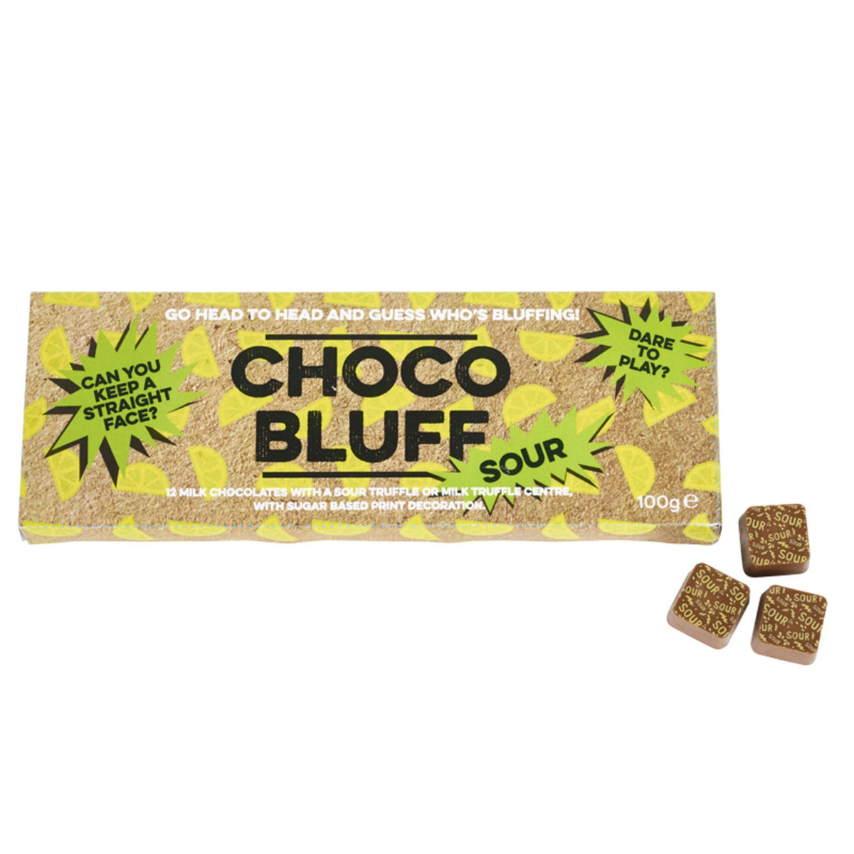 Lakeland Choco Bluff Game – Sour
