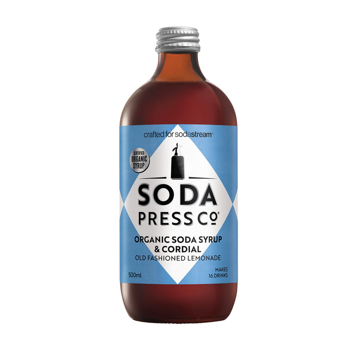 Soda Press Co Old-Fashioned Lemonade Syrup 500ml
