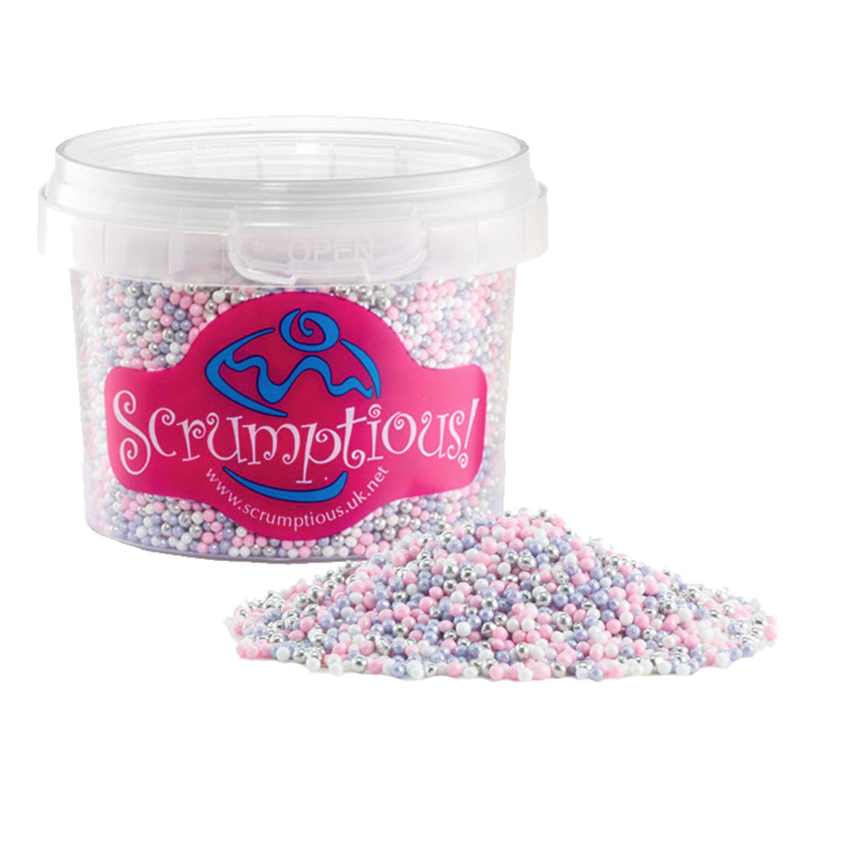 Scrumptious Sprinkles Ice Pink 100s and 1000s 90g