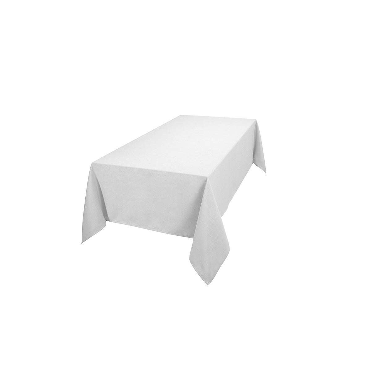 Le Chateau Easy-Care Rectangular Tablecloth – White 132 x 178cm