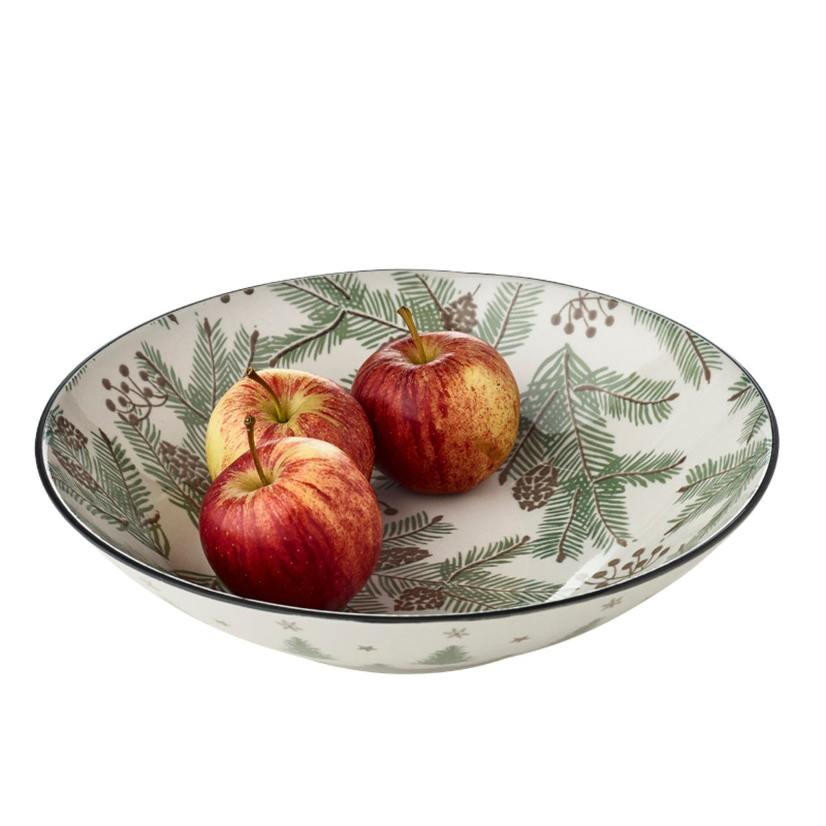 Festive Forest Christmas Serving Bowl