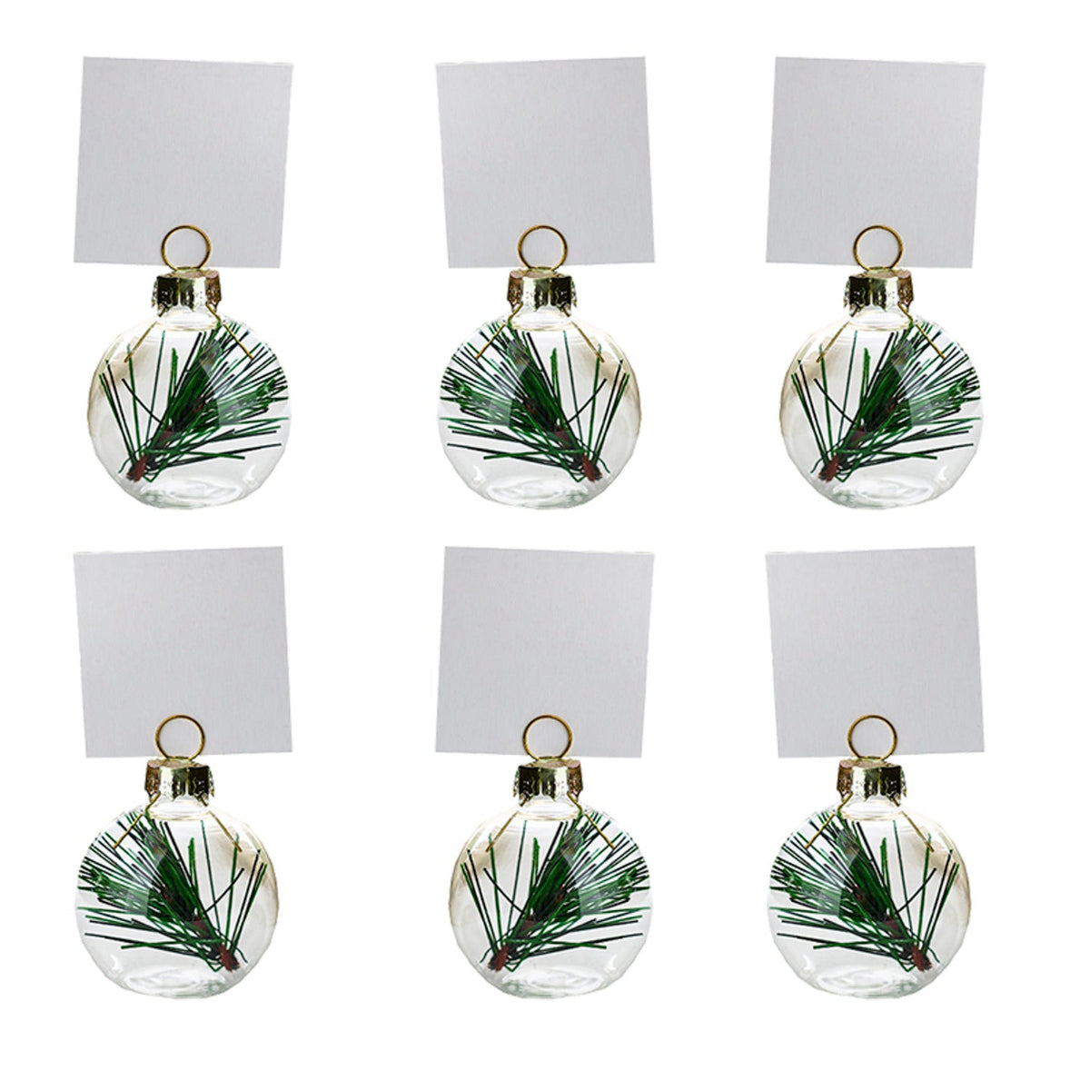 Foliage Place Card Holders – Set of 6