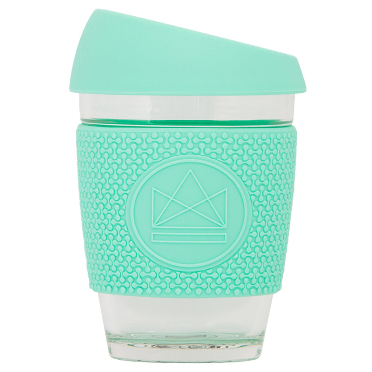 Neon Kactus Glass Eco Coffee Cup 340ml – Free Spirit Green