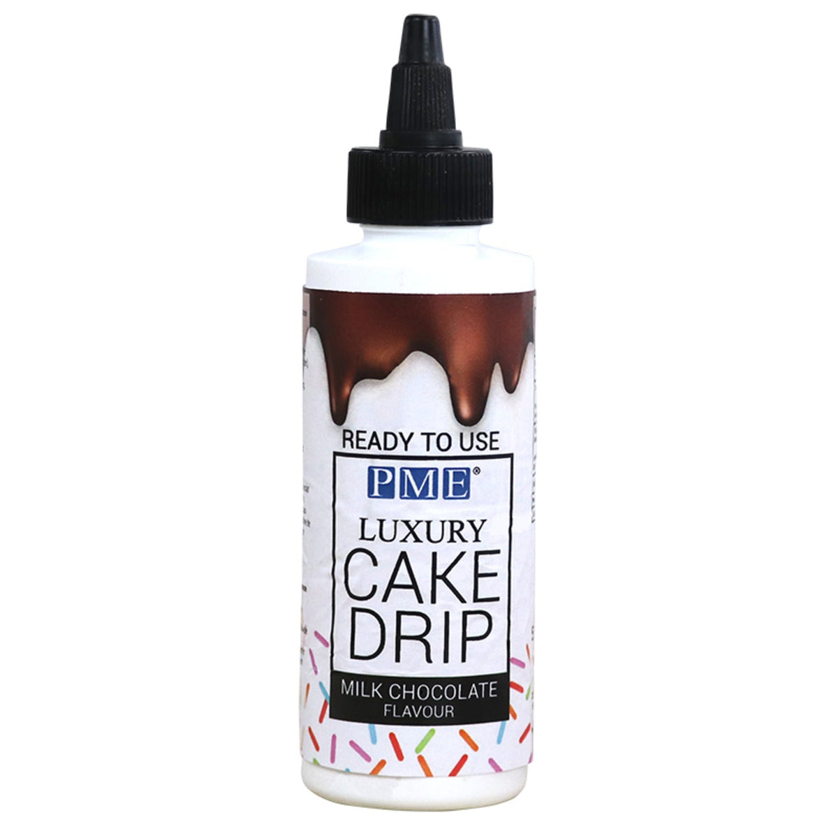 PME Ready-to-Use Cake Drip and Drizzle – Milk Chocolate Flavour